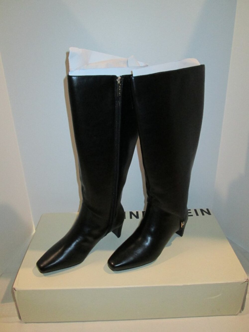 Anne Klein Women's Iverson Knee High Wide Calf Dress Boots - Picture 3 of 14